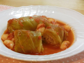 *定番♪トマト煮込みのロールキャベツ*