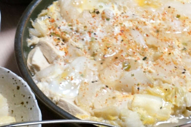 超簡単 白菜と豆腐の卵とじ レシピ 作り方 By なおluna クックパッド 簡単おいしいみんなのレシピが352万品