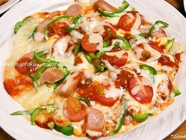 フライパンで超簡単 美味しい おもちピザ レシピ 作り方 By 千春 クックパッド