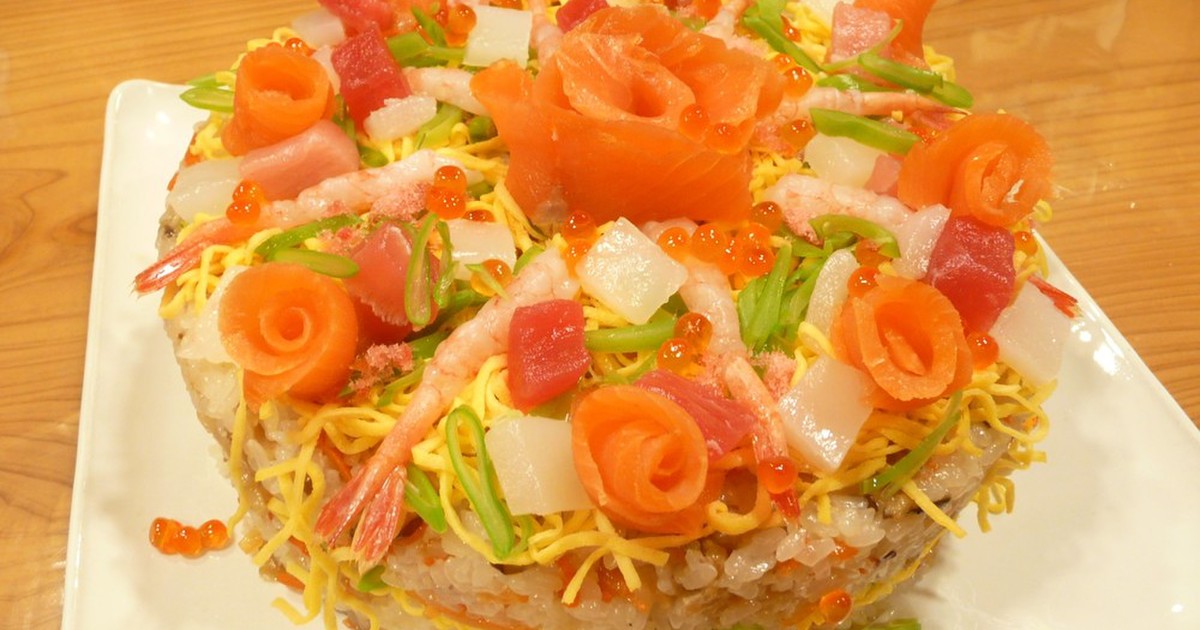 ひな祭り ちらし寿司ケーキ レシピ 作り方 By モモ太郎1970 クックパッド 簡単おいしいみんなのレシピが375万品