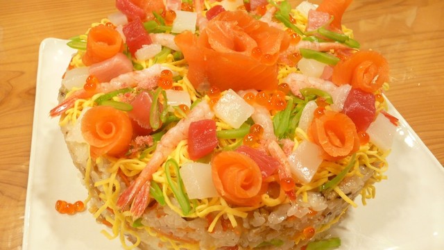 ひな祭り ちらし寿司ケーキ レシピ 作り方 By モモ太郎1970 クックパッド 簡単おいしいみんなのレシピが350万品