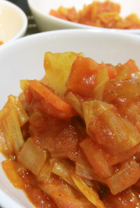 簡単おかず…ウィンナーと野菜のトマト煮