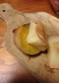 安納芋　焼き芋&りんご