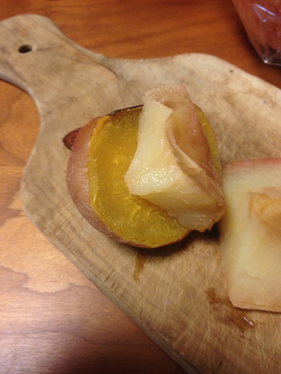 安納芋　焼き芋&りんごの画像