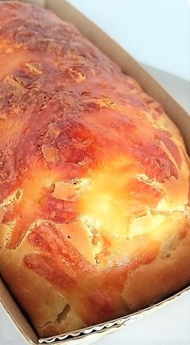 HKMとピザ用チーズで作る!チーズパン♪