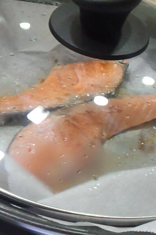 フライパンで簡単☆鮭の塩焼きの画像