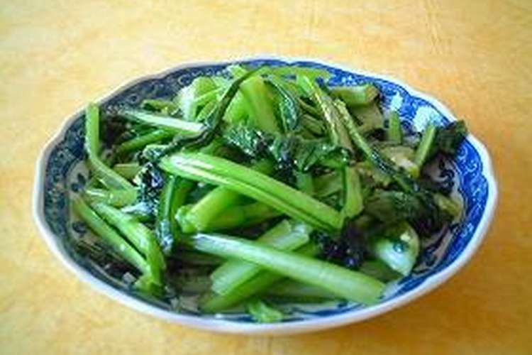 青菜の炒め物 清炒青菜 レシピ 作り方 By ベルリン餃子 クックパッド 簡単おいしいみんなのレシピが360万品