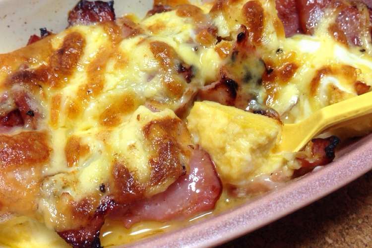高野豆腐グラタン 低糖質 レシピ 作り方 By 朝火 クックパッド