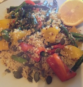 ヘルシーQuinoa(キノア)とお野菜♪