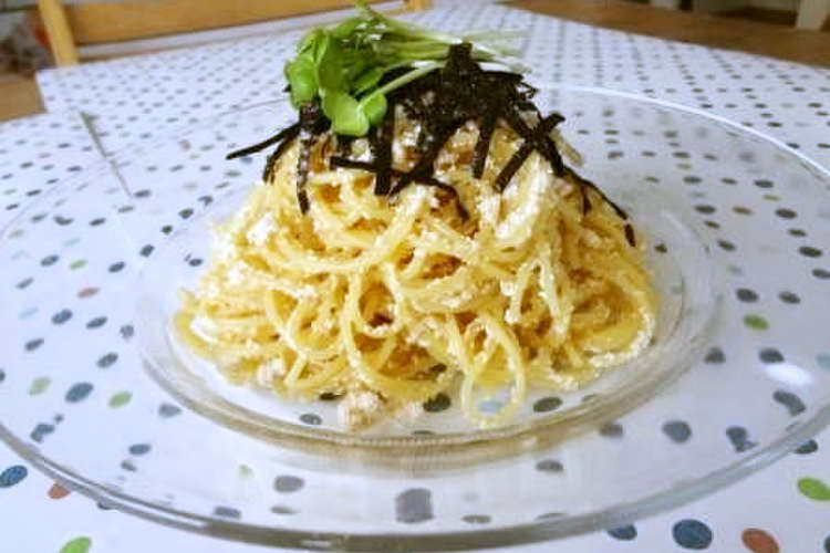 真鱈の子で作る たらこスパゲッティー レシピ 作り方 By ママのかなこさん クックパッド 簡単おいしいみんなのレシピが359万品