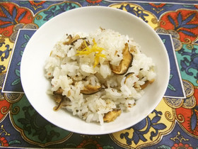 これ、美味しいよ♪ 焼き椎茸の 混ぜご飯