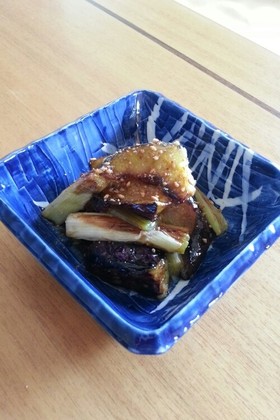 すぐできる!ナスとネギの南蛮