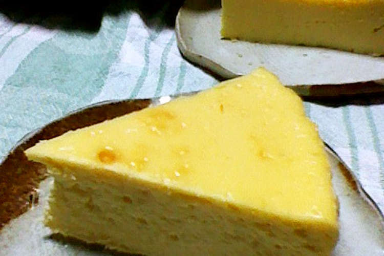 コストコっぽい 濃厚スフレチーズケーキ レシピ 作り方 By C Blue クックパッド