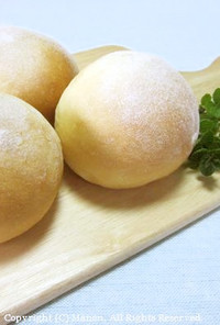 ふんわり甘い♥豆乳パン(HBで生地作り)