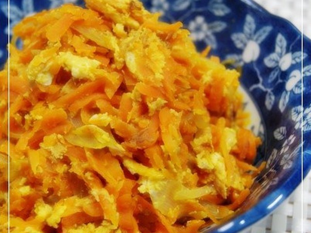 簡単 野菜たっぷり にんじんしりしり レシピ 作り方 By 千春 クックパッド 簡単おいしいみんなのレシピが376万品