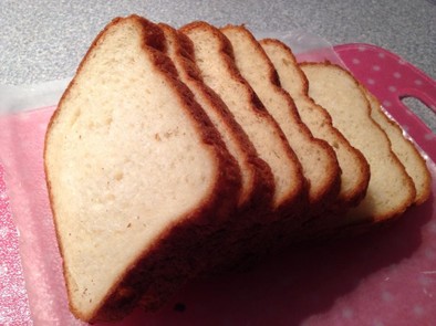 HB　オールパーパス粉でリッチな食パンの写真