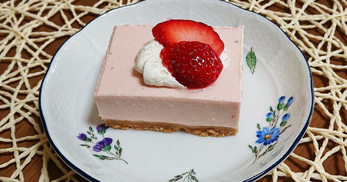 ストロベリーチーズケーキシュトロイゼルマフィンのレシピ