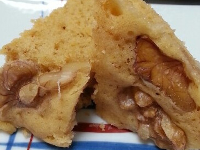 レンジで簡単 黒糖蒸しパン くるみ入り レシピ 作り方 By 恵 クックパッド 簡単おいしいみんなのレシピが355万品