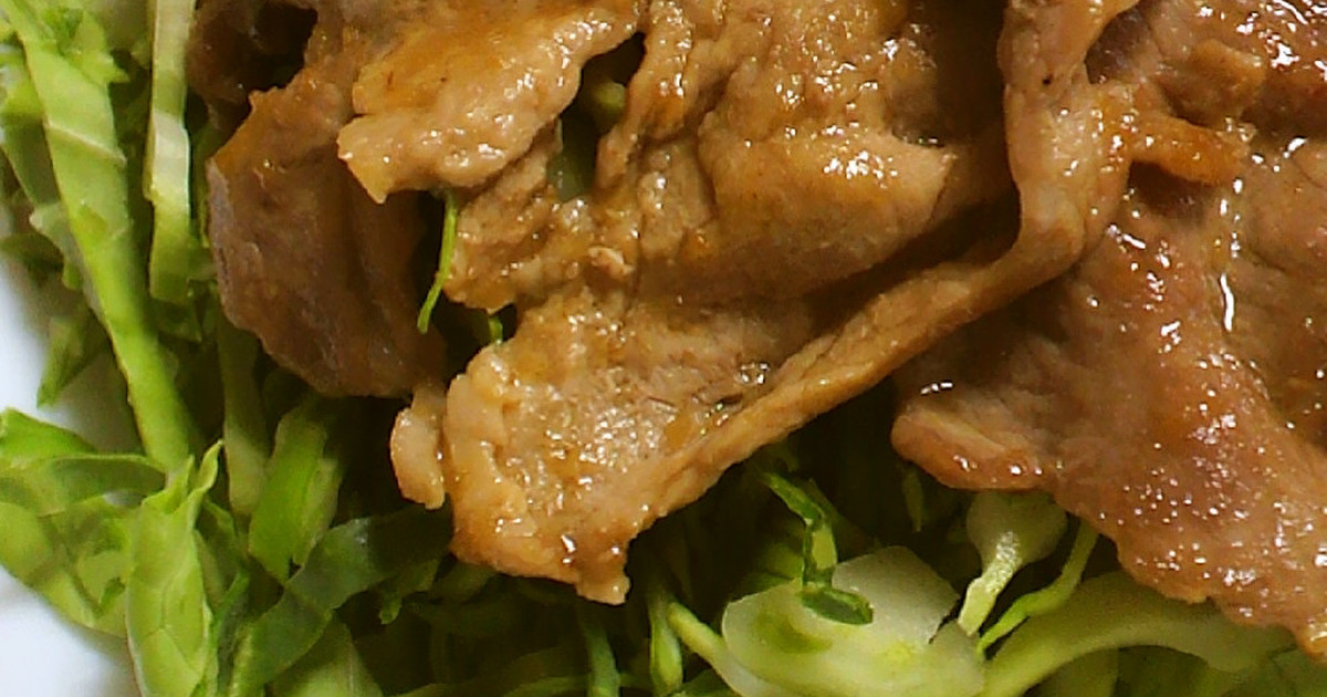 焼肉のたれで生姜焼き by ぴらこ 【クックパッド】 簡単おいしいみんなのレシピが355万品