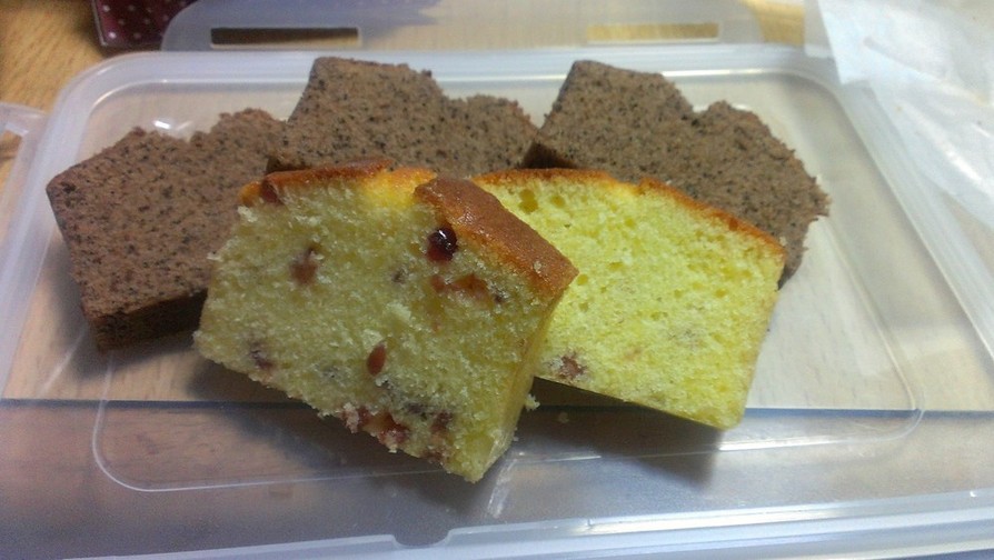 クランベリーのパウンドケーキの画像