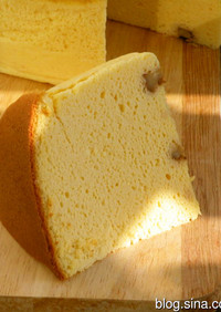 豆乳スフレチーズケーキ