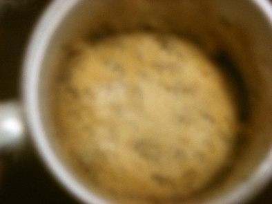 レンジで簡単☆コーヒーのマグカップケーキの写真