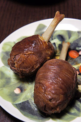 肉巻おにぎりでマンガ肉!!!