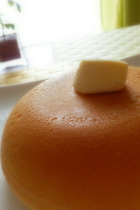 炊飯器で簡単!米粉のサクふわホットケーキ