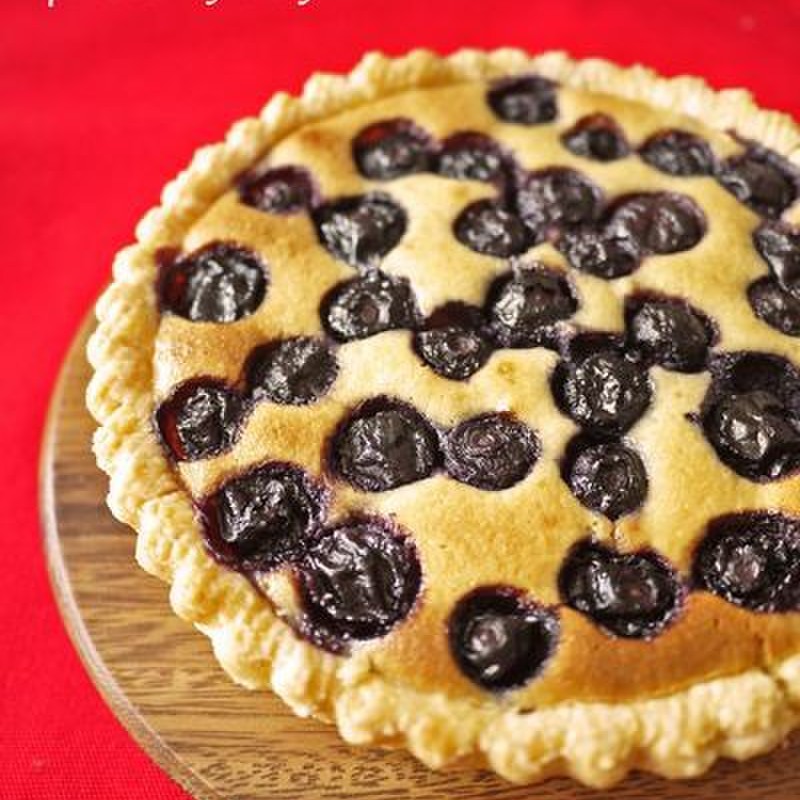 ブルーベリーとアーモンドのタルト レシピ