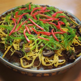 丹後ばら寿司/サバ缶でんぶのちらし寿司