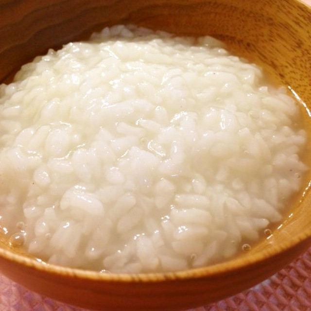 圧力鍋でおかゆ お米から 離乳食にも By Erinco18 レシピ レシピ 離乳食 圧力鍋