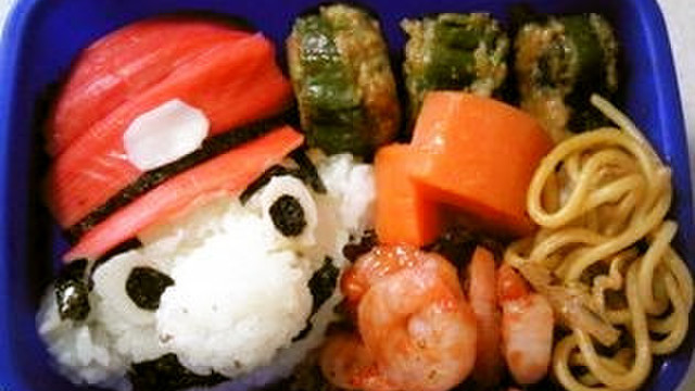 小学生男子向けキャラ弁 スーパーマリオ レシピ 作り方 By Sachikocol クックパッド 簡単おいしいみんなのレシピが360万品