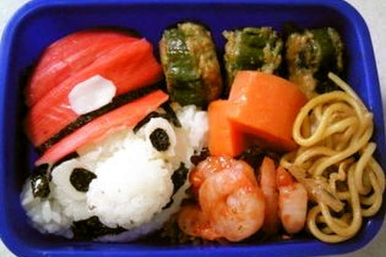 小学生男子向けキャラ弁 スーパーマリオ レシピ 作り方 By Sachikocol クックパッド 簡単おいしいみんなのレシピが354万品