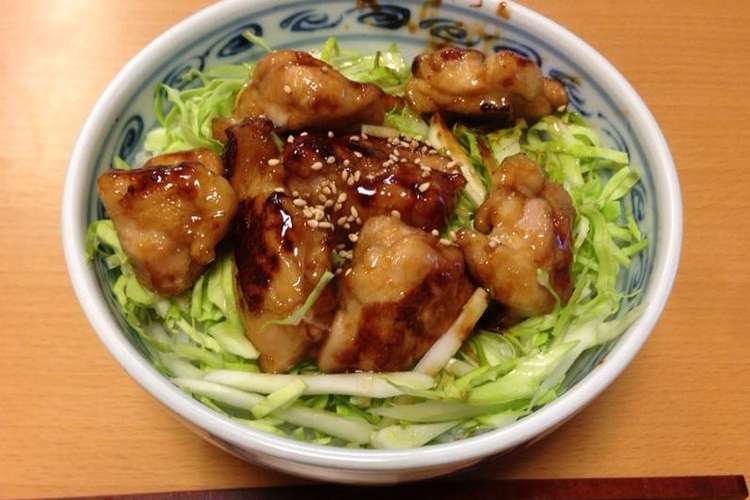 絶品 時短 鶏肉の照り焼き丼 レシピ 作り方 By こんこんくん クックパッド 簡単おいしいみんなのレシピが352万品