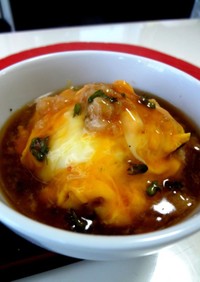 ヘルシー天津ラーメン(蒟蒻麺)