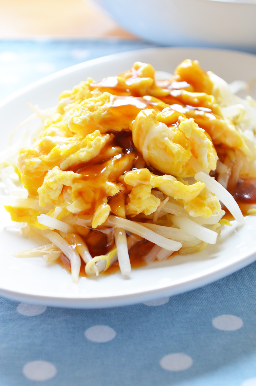 節約 もやしとふんわり卵の甘酢あんかけ レシピ 作り方 By ユミタロウ クックパッド 簡単おいしいみんなのレシピが350万品