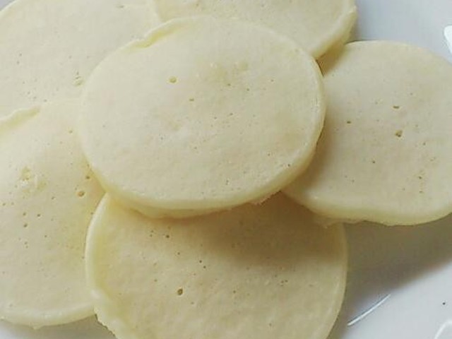 離乳食にも 白いパンケーキ レシピ 作り方 By Yamacook クックパッド