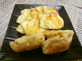 野菜嫌いとカロリーカットのあんかけ餃子