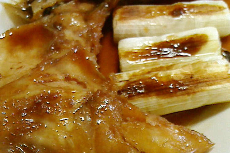 カンパチカマの煮付け 焼きネギ添え レシピ 作り方 By 熊八 クックパッド 簡単おいしいみんなのレシピが368万品