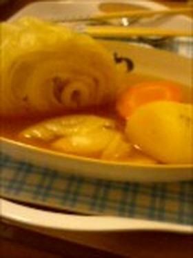 活力鍋使用☆ごろごろ野菜のすーぷ♪