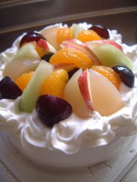 ☆フルーツいっぱいケーキ