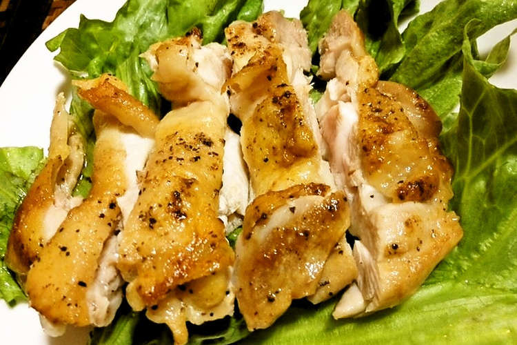 鶏もも肉のパリパリ焼き レシピ 作り方 By Miharun327 クックパッド 簡単おいしいみんなのレシピが377万品