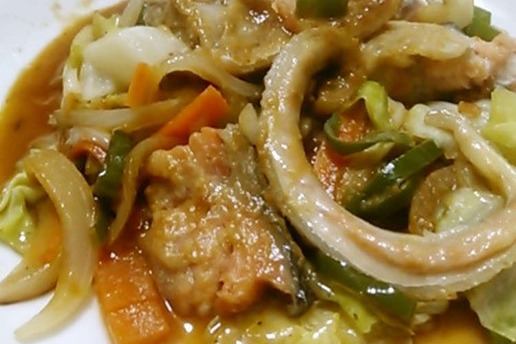 鮭のあらｄｅちゃんちゃん焼き レシピ 作り方 By 単 クックパッド 簡単おいしいみんなのレシピが375万品