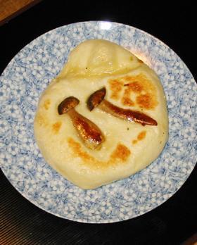 大粒丹波しめじ入りナン♪