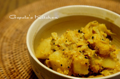 ベンガル料理チャチュチャディ（カレー）の写真