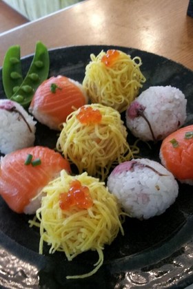 春お花見手鞠寿司 おもてなし・雛祭りにも