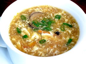 ベジタリアンサンラータン (酸辣湯)