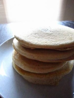 そば粉パンケーキ♪