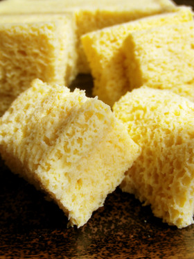 低糖質*たまご風味*おから蒸しパン