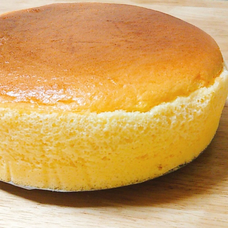 簡単スフレチーズケーキ の画像